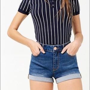 Forever 21 cuffed denim shorts!